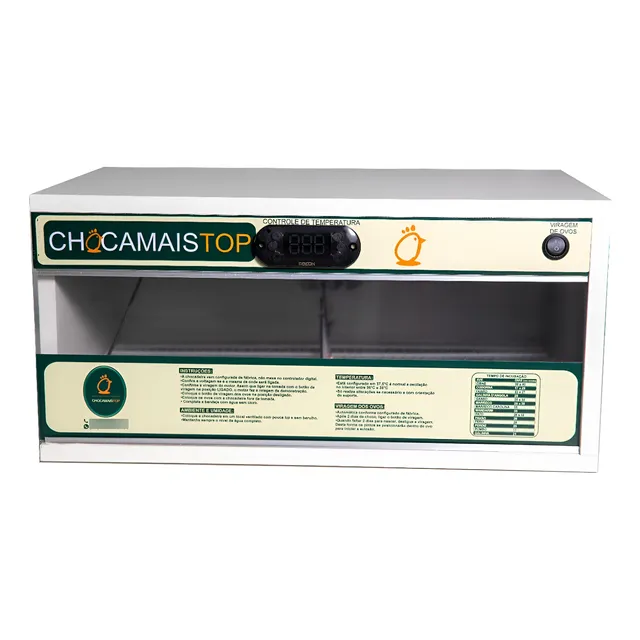 Chocadeira Eletrica 48 Ovos Com Ovoscopio Chocamaistop