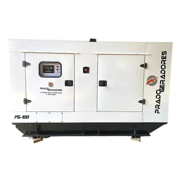 Gerador 150 Kva Cabinado Silenciado Motor Perkins Diesel Aut