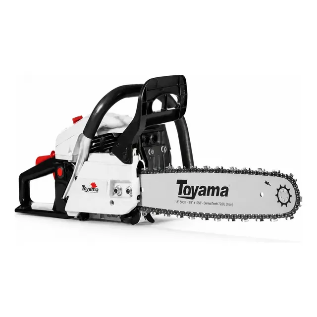 Motosserra Gasolina Toyama Tcs58h-18snb 54.4cc Sabre 18 Pol Antivibração Branco