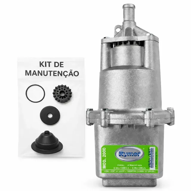 Bomba De Água + Kit Manutenção Rymer 2000 Verde-escuro 127v