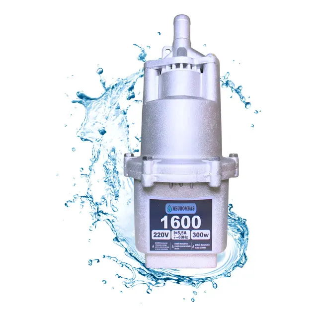 Bomba De Água Meg 1600 Submersa Saída 3/4 Polegadas 127v