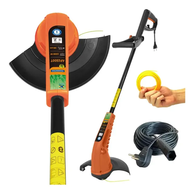 Aparador Grama Tramontina 1500w Roçadeira Extensão +fio