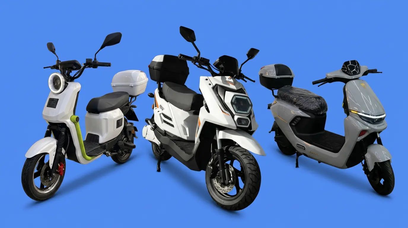 Moto elétrica com baú: as melhores opções custo-benefício