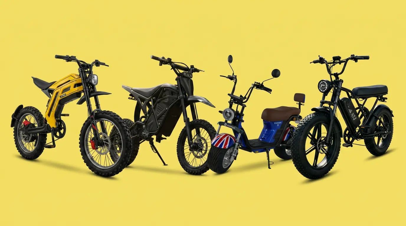 As 7 Melhores Motos Elétricas para Subir Ladeira