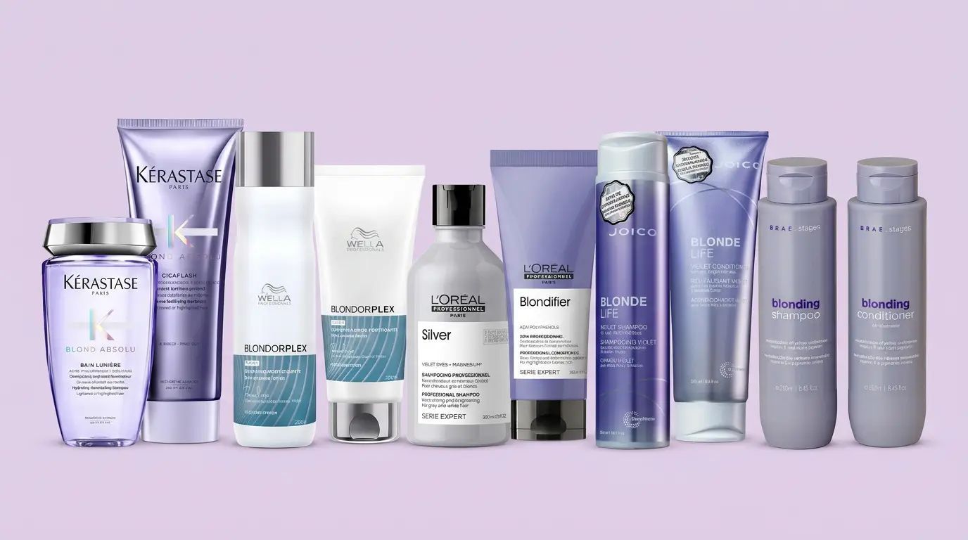 Os 5 melhores shampoos e condicionadores para cabelos loiros e descoloridos