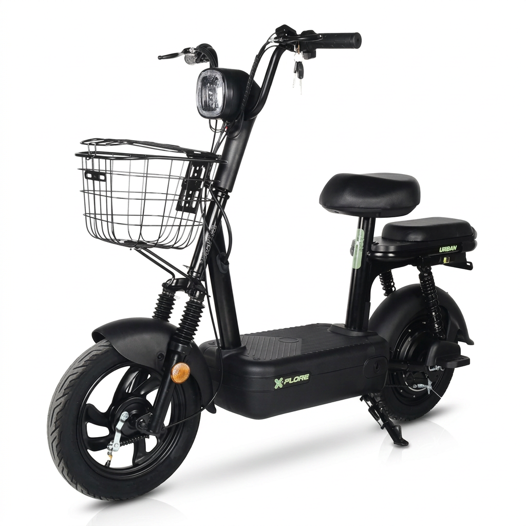 Bicicleta Scooter Elétrica Xplore 48v/ 12ah 500w Sem Cnh Preto