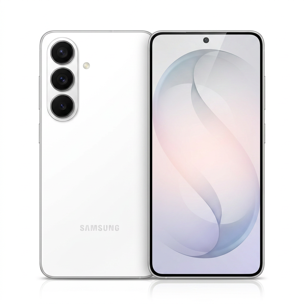Celular Samsung Galaxy S26 5G, 512GB, 12GB RAM, Câmera Tripla de 50+12+10, Tela Grande de 6.3" - Branco