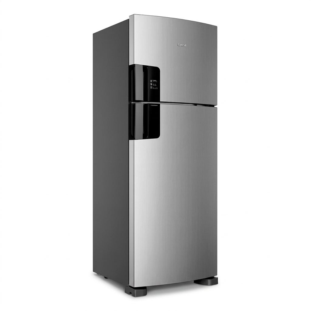 Geladeira Consul Frost Free Duplex 455l Crm56mk Inox 220v