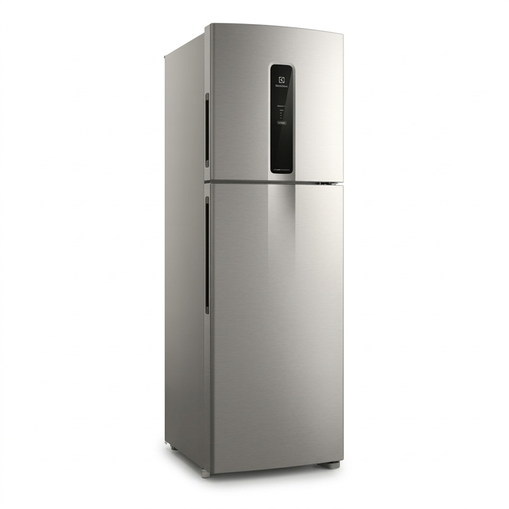 Geladeira Electrolux Frost Free Inverter 410l Inox (if46s) Cor Inox look