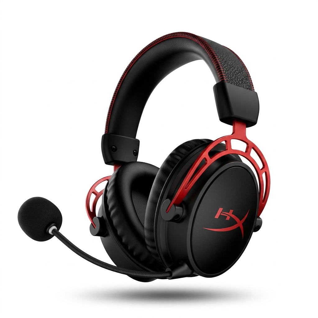 HyperX Cloud Alpha - Wireless Gaming Headset, Vermelho, 4P5D4AA