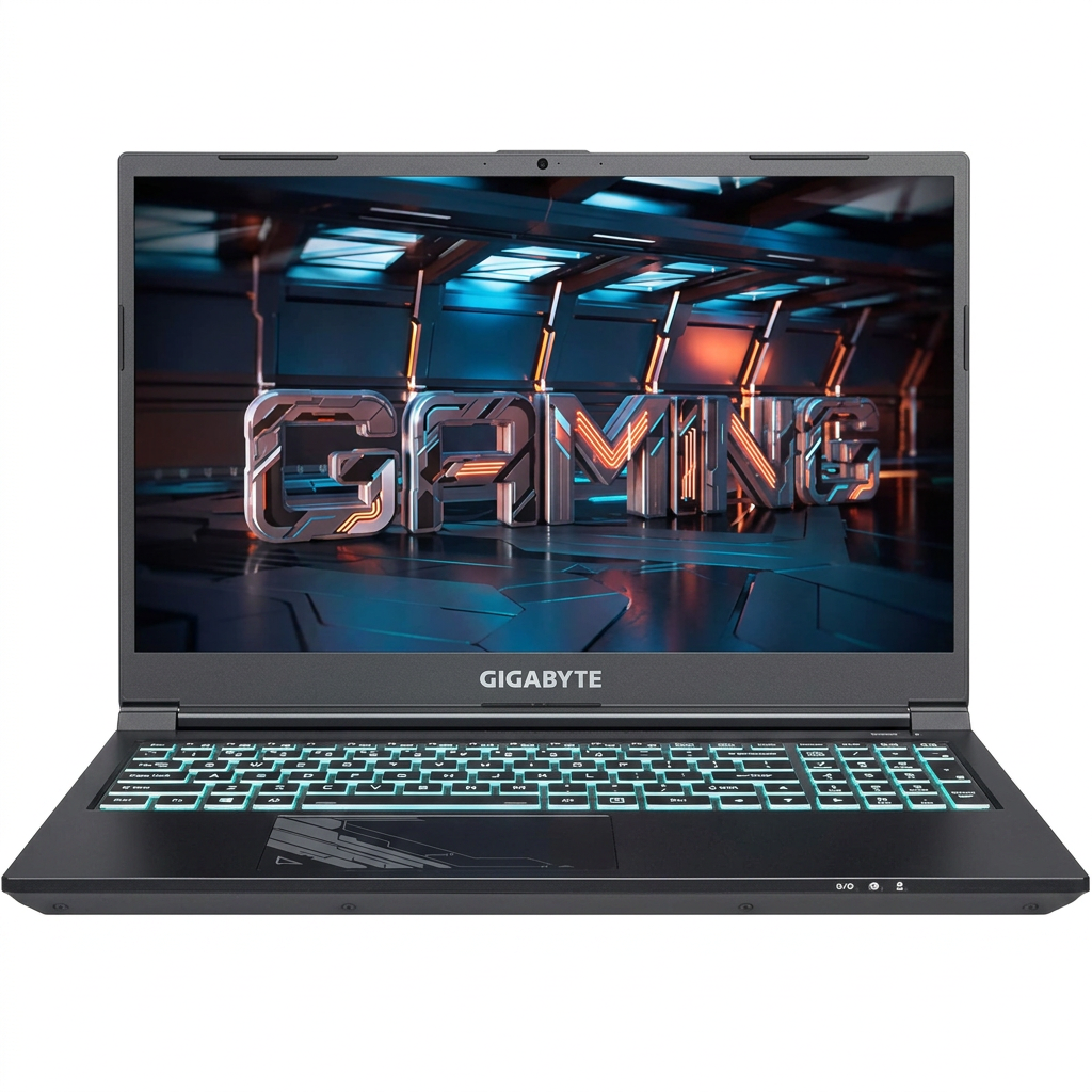 Notebook Gamer Gigabyte G5 KF, i5-12500H, 16GB, 512G SSD, RTX 4060, 15.6" FHD 144Hz, Win 11 Home, G5 KF-E3BR313SH