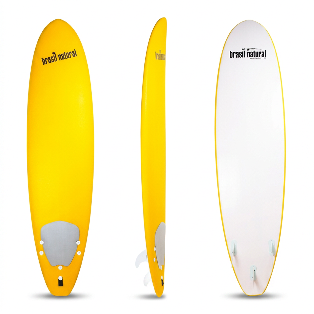 Prancha De Surf Para Iniciante 7.2 Softboard + Kit Surf