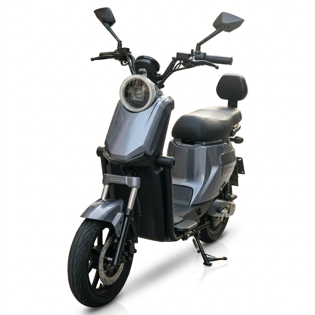 Scooter Elétrica Fly Gt Sport 1000w Autopropelido Moto Litio Cinza-escuro