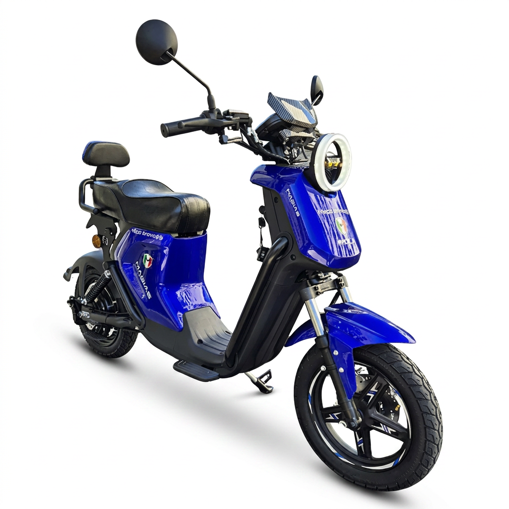 Scooter Elétrica Magias Imola 1000w 60v 20ah Com 2 Lugares Azul 127/220v Unico / Azul