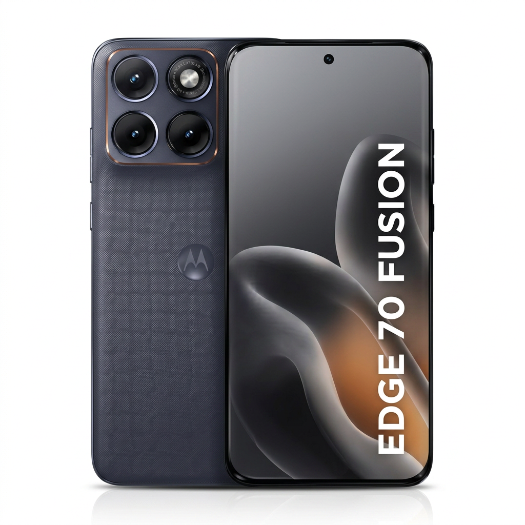 Smartphone Motorola Edge 70 Fusion 5G - 256GB 24GB (8GB RAM + 16GB RAM Boost) - Grafite
