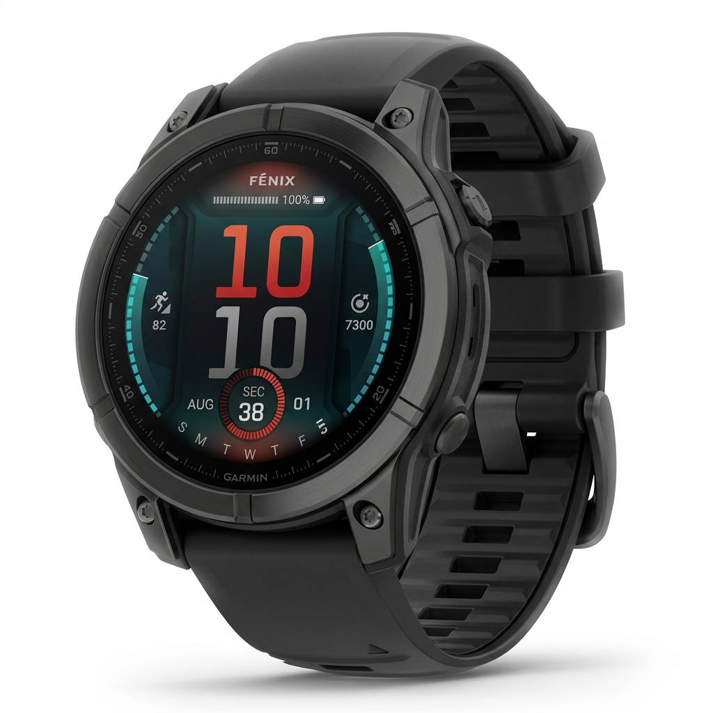 Smartwatch Garmin Fenix E 47mm Amoled Slate Gray Gps