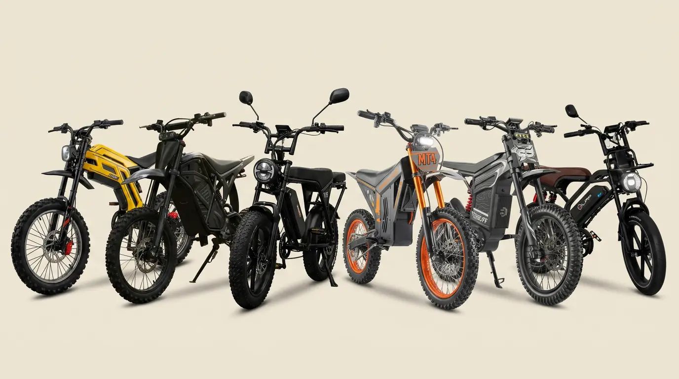 7 Melhores Motinhas Elétricas Off-Road de 2026: Potência, Autonomia e Custo-Benefício
