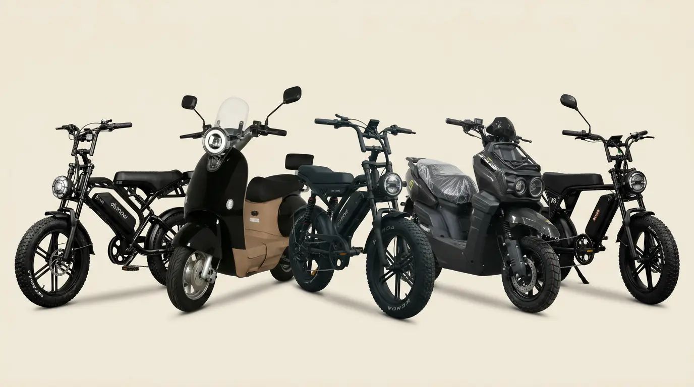 As 5 Melhores Motos Elétricas para Pessoas Pesadas