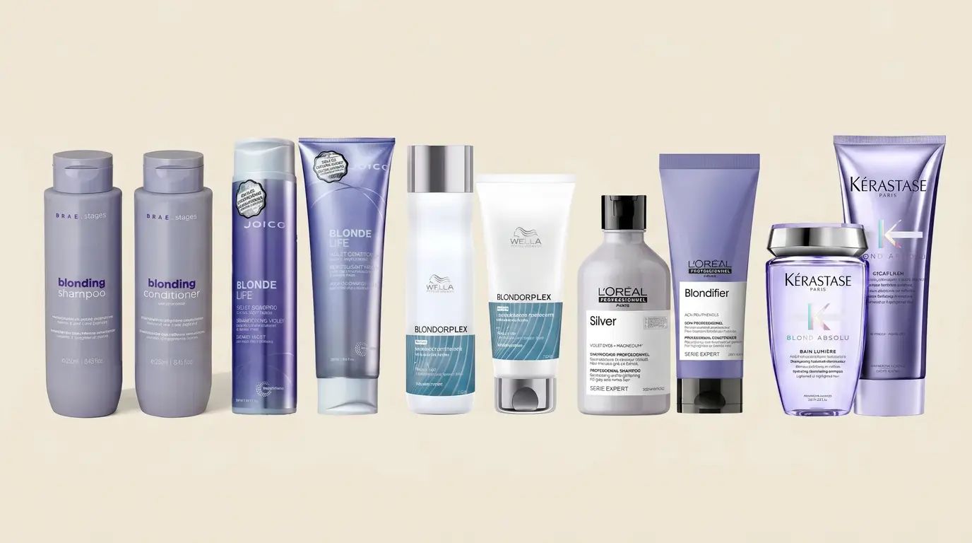 Os 5 melhores shampoos e condicionadores para cabelos loiros e descoloridos