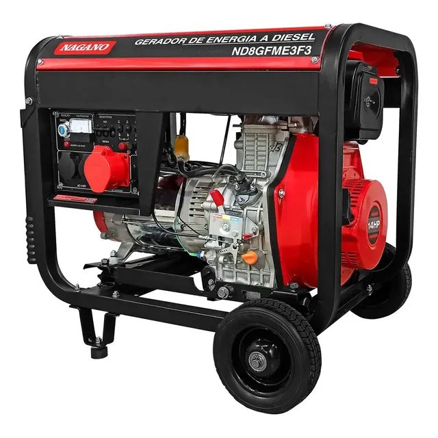 Gerador De Energia 10kva A Diesel Partida Elétrica 127/220v