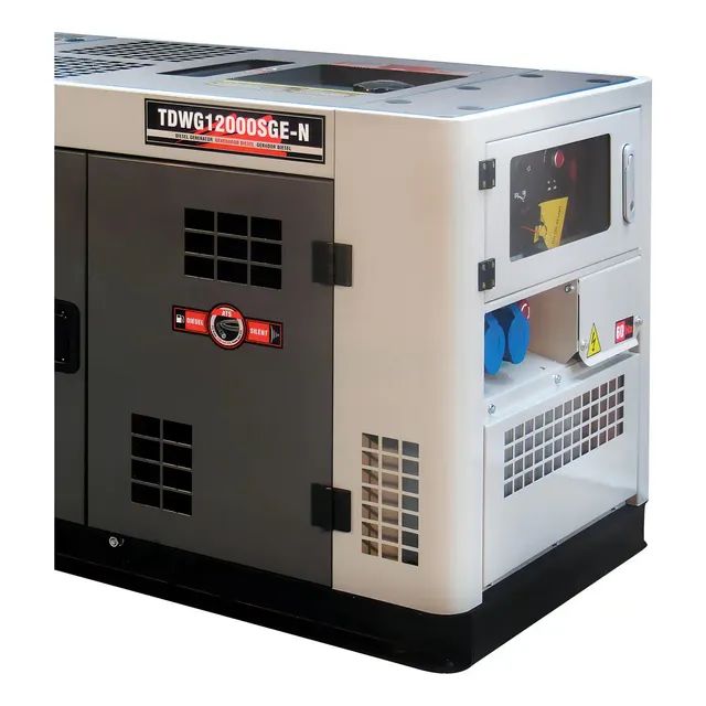 Gerador Diesel Toyama 10 Kva Monofásico Tdwg12000sge-n Automático Avr