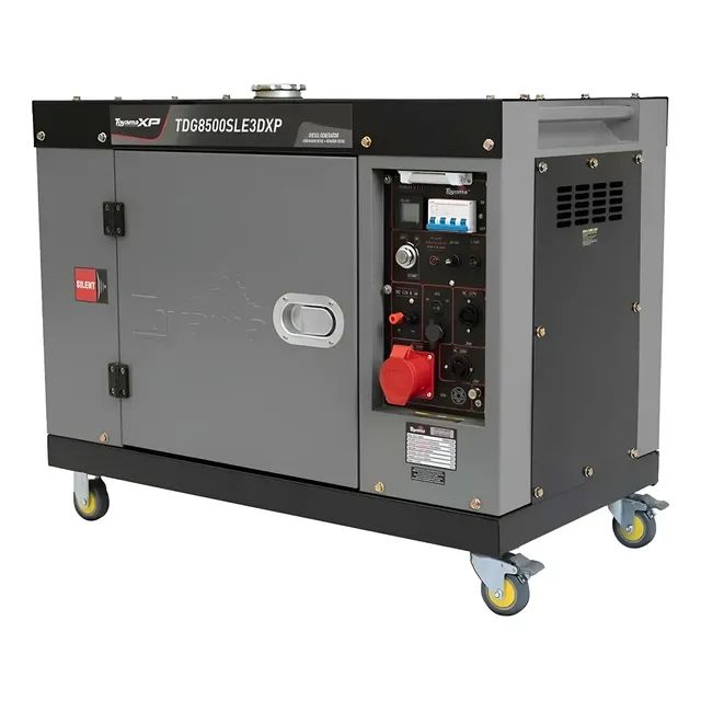 Gerador Cabinado Diesel 13hp Trifasico 220v 7,5kva Toyama 220v