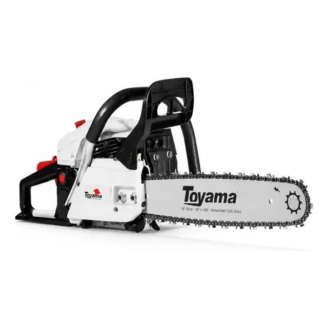 Motosserra Gasolina Toyama Tcs58h-18snb 54.4cc Sabre 18 Pol Antivibração Branco