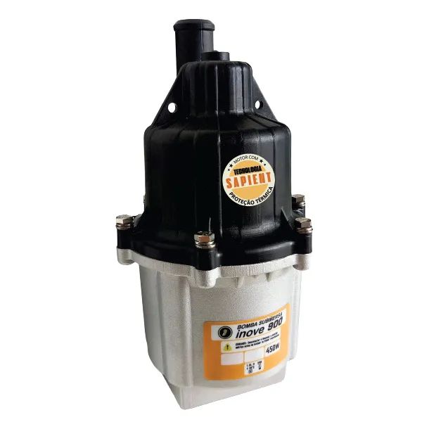 Bomba Inove 900 Corpo Anticorrosão Saída 1 Polegada Cor Preto 220v