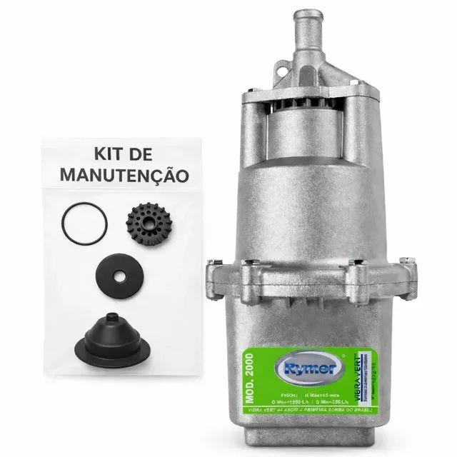 Bomba De Água + Kit Manutenção Rymer 2000 Verde-escuro 127v