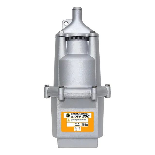 Bomba Submersa Inove 900 Saída 3/4 Polegada Poço 150mm Prateado 220v