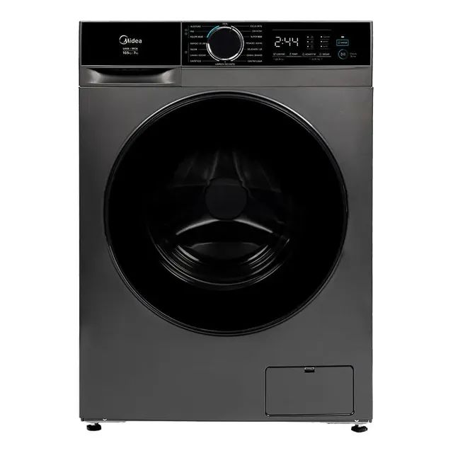 Lava E Seca 10,5kg Titanium Inverter Midea 220v Cinza-escuro