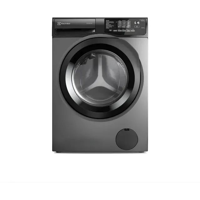 Lava E Seca Electrolux 12kg Cinza Ônix Inverter (lsc12 Cinza 127v Inox