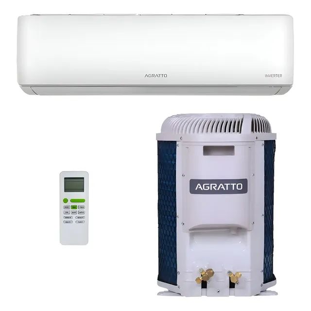 Ar-condicionado Hw Inverter Agratto Liv 12000 Bt R32 Fr 220v Branco 220