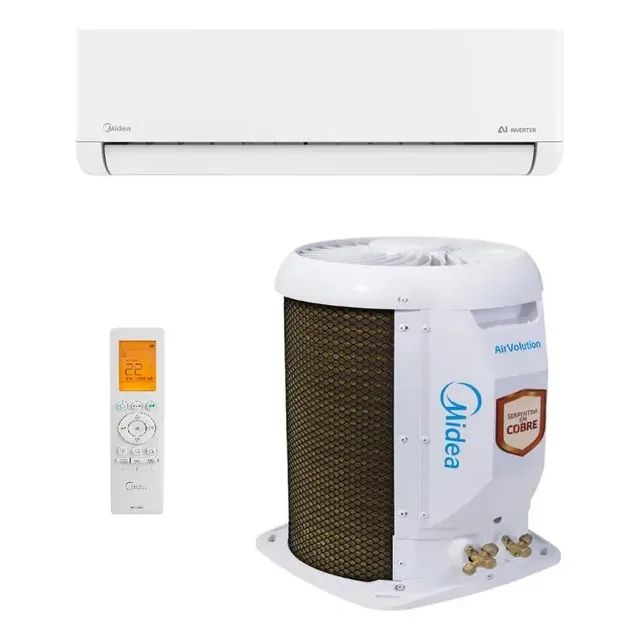 Ar Condicionado Split Inverter 9000 Btus Midea Branco 220v