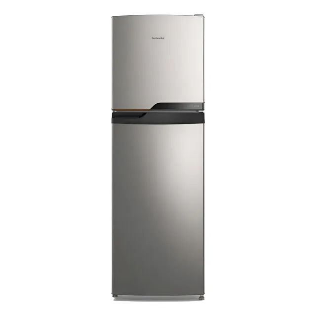 Geladeira Com Freezer Continental Tc45s Con Capacidad De 400l Prata 127v