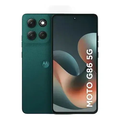 Smartphone Motorola Moto G86 512 Gb / 8 Gb Ram 24gb Tela 1.5k Poled Sony Camera Ois - Verde Escuro
