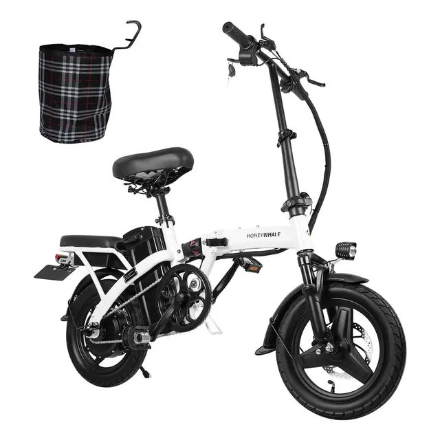 Honeywhale S6-s Bicicleta Elétrica, 750w-40km-35km/h-125kg,... Branco