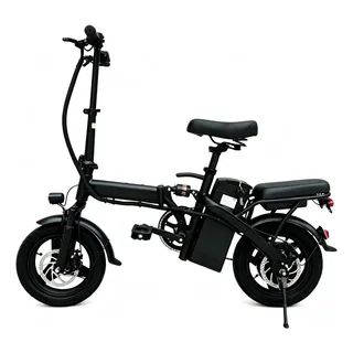 Bicicleta Elétrica Plegável Com Painel Digital 400w 10.4ah