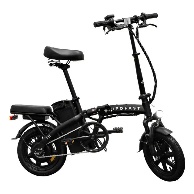 Bicicleta Elétrica Dobrável 350w 48v 32 Km/h Ip54 120 Kg Preto 14
