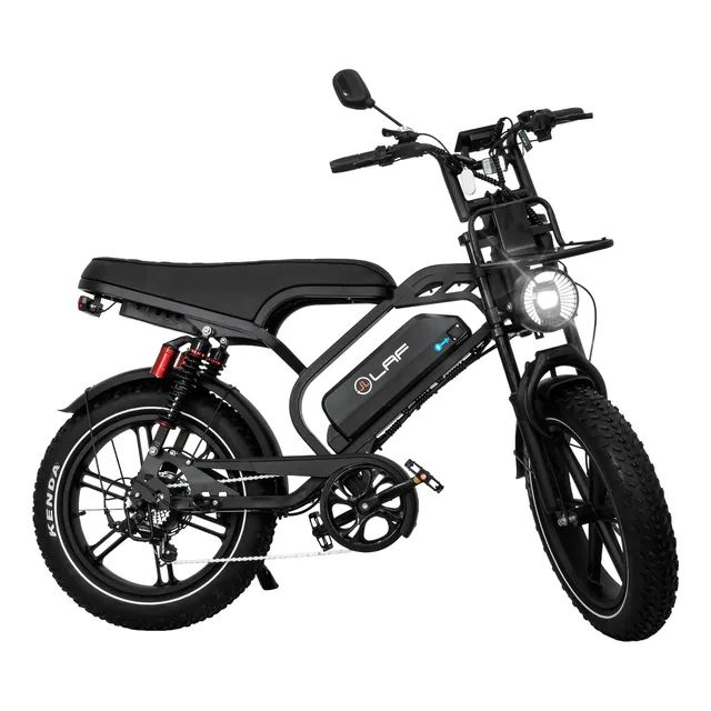 Bicicleta Bike Eletrica L40 Plus 1000w 32km Autopropelido Preto - Pneu Off Road 20