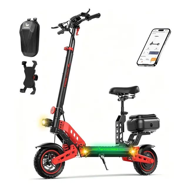Honeywhale T4b-n Patinete Elétrico Adulto, 1000w Scooter Eletrica, 55km/h Velocidade Máxima, 50km Autonomia Máxima