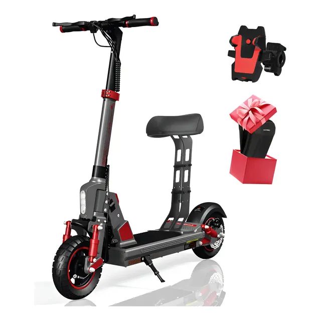Honeywhale C1 Patinete Elétrico Adulto, 980w Scooter Eletrica, 45km/h Velocidade Máxima, 40 Km De Autonomia, Cor Vermelho