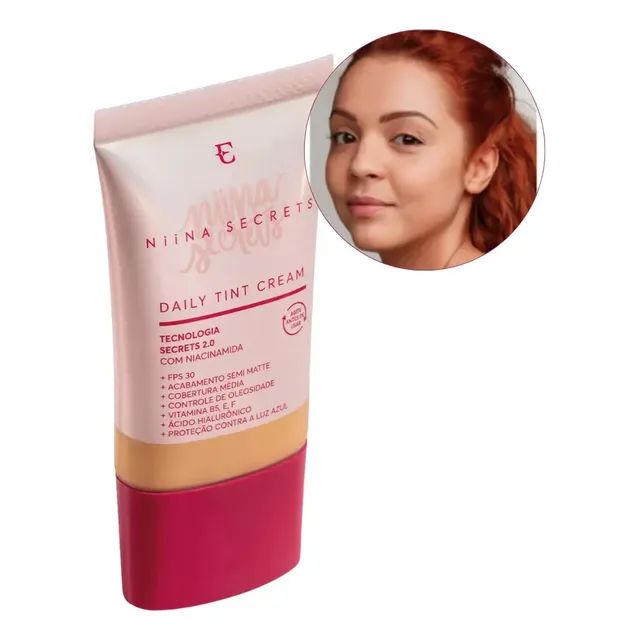 Base Líquida Daily Tint Niina Secrets Longa Duração Eudora 13