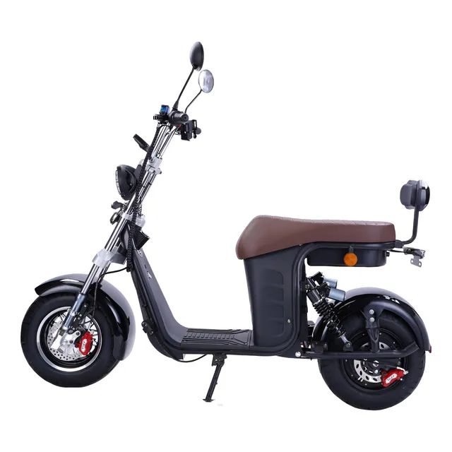 Bicicleta Scooter Eletrica Veego 1000 Watts C/ Bateria Litio Preto
