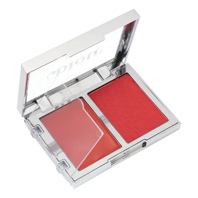Blush Duo Cremoso E Pó Compacto Ruby Rose Blow Whatever Bd09/bd10 Girls Therapy