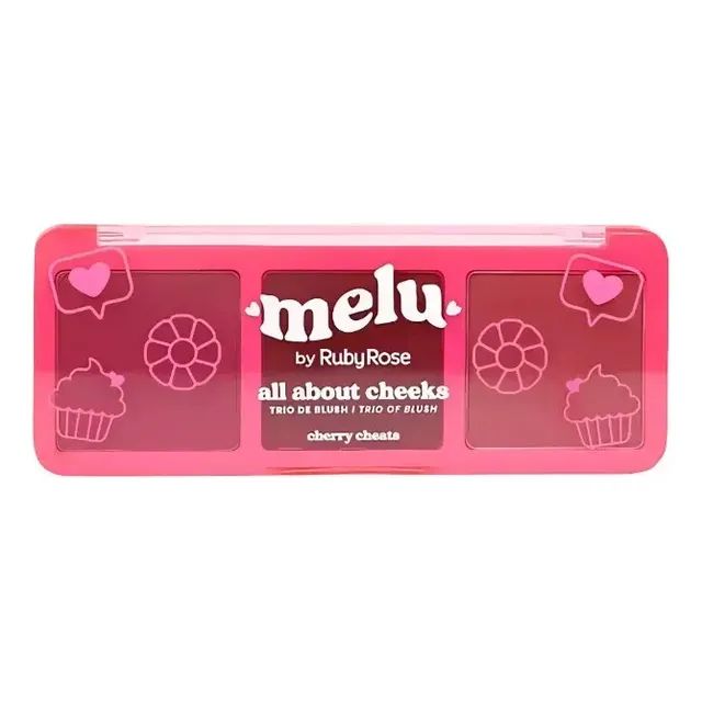 Trio De Blush Melu Cherry Beats 11g