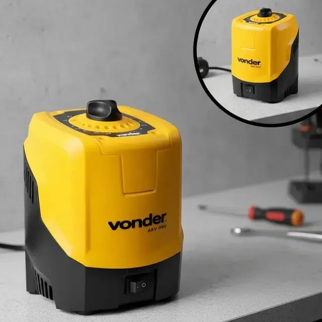Afiador De Brocas De 3mm A 10mm 95w Abv 095 Vonder Cor Amarelo