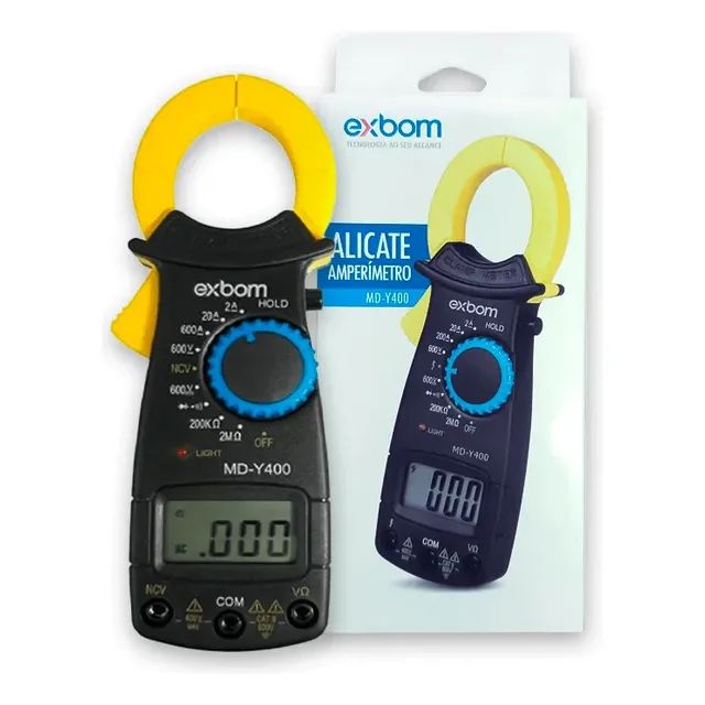 Alicate Amperímetro Exbom Md-y400