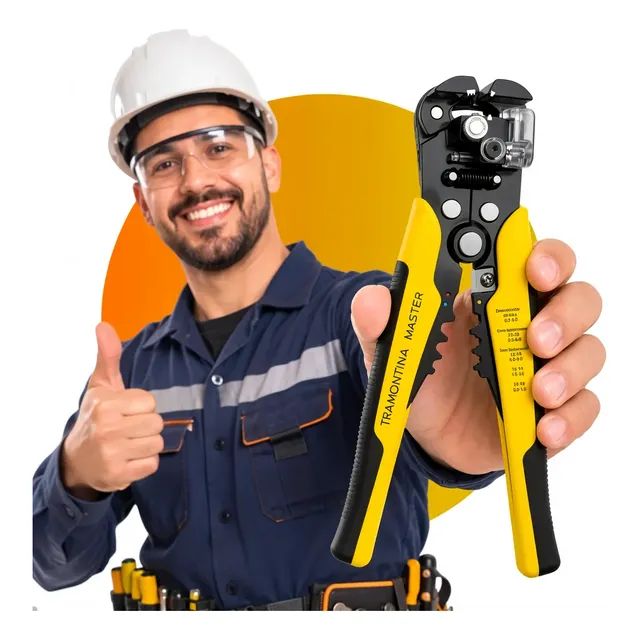Alicate Decapador De Fios Para Eletricista Tramontina