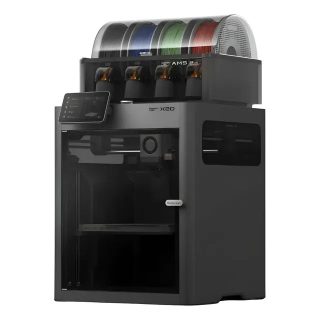 Bambu Lab Impressora 3d X2d Combo Ams 2 - 110v - Meli 110v Preto
